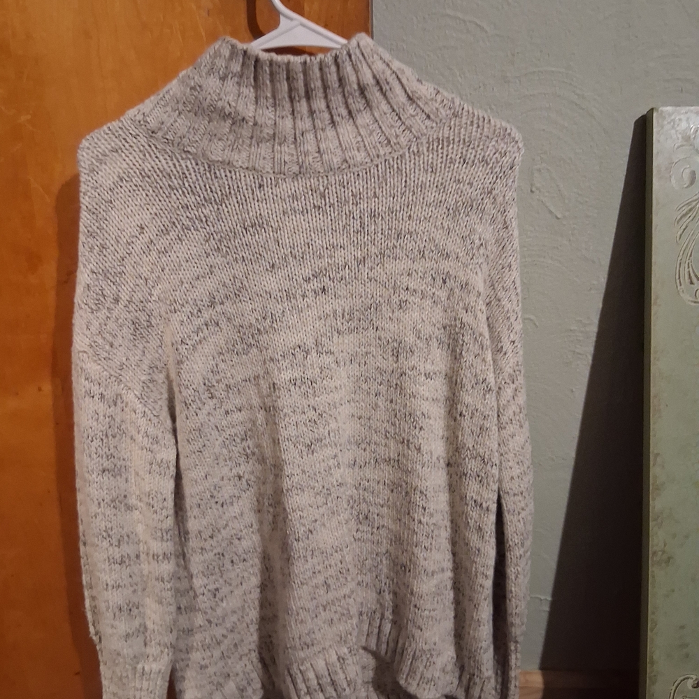 Cozy Cream Turtleneck Sweater